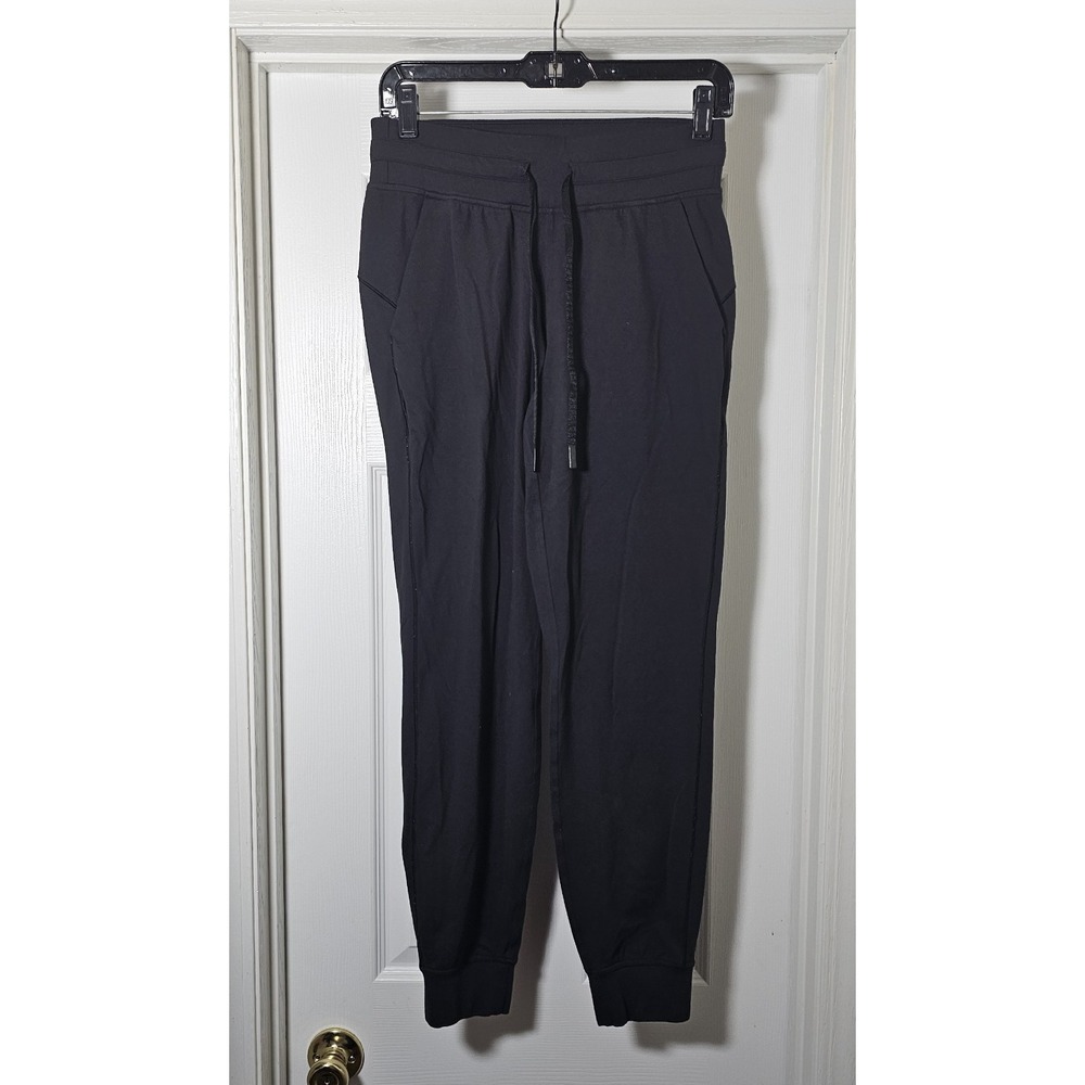 Lululemon Ready To Rulu Jogger Size 6 Black Soft Pockets